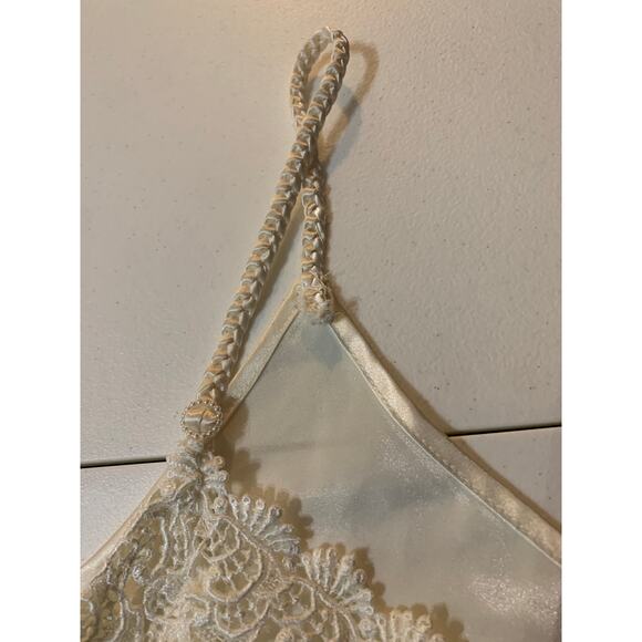 Go Softly Vintage Coquette Lace Cami Size Large - Picture 4 of 8